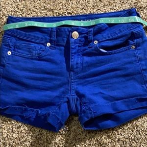 Blue American Eagle shorts